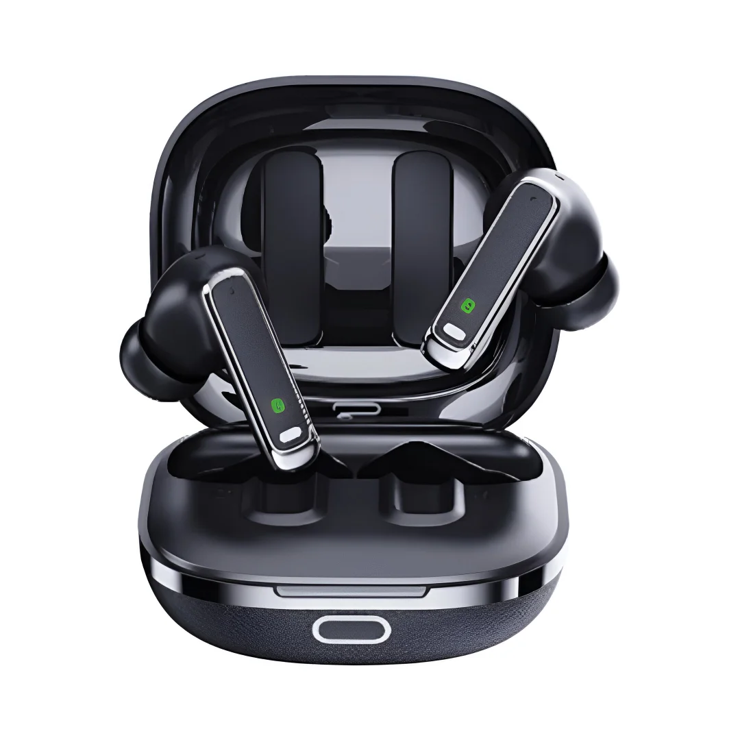 BLUK’S BX-580: Leather Texture Earbuds with Quad-Mic ENC